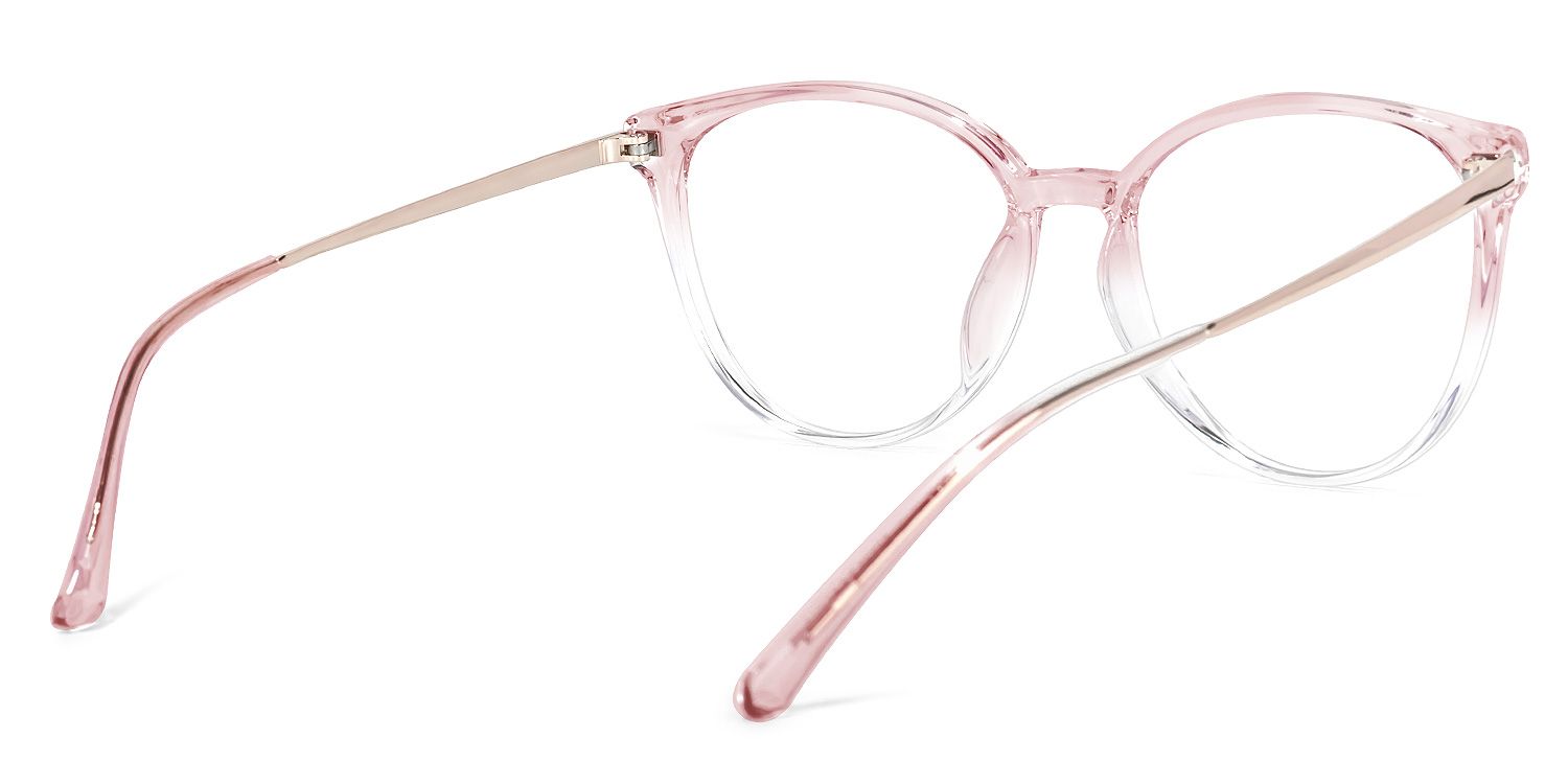 Omar Cateye Pink Glasses3