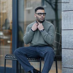 Jalitha Square Black Glasses4