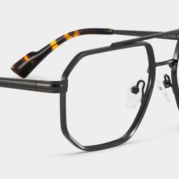 Autumn Aviator Gray Glasses5