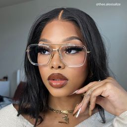 Gifford Aviator Clear Glasses11