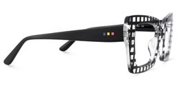 Tootie Butterfly Black Clear Glasses4