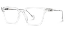 Mabel Square Clear Glasses3
