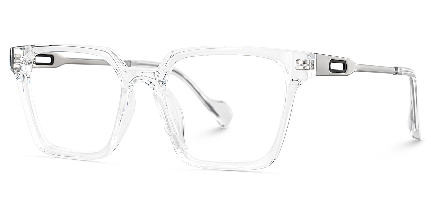 Mabel Square Clear Glasses3