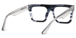 Reaux Square Ink Gray Glasses3