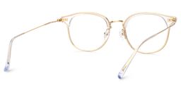 Marcelin Clear Oval Glasses3