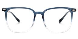Mullen Square Blue Gradient Glasses0