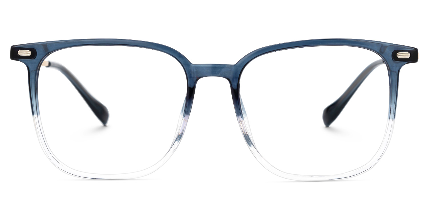 Mullen Square Blue Gradient Glasses0