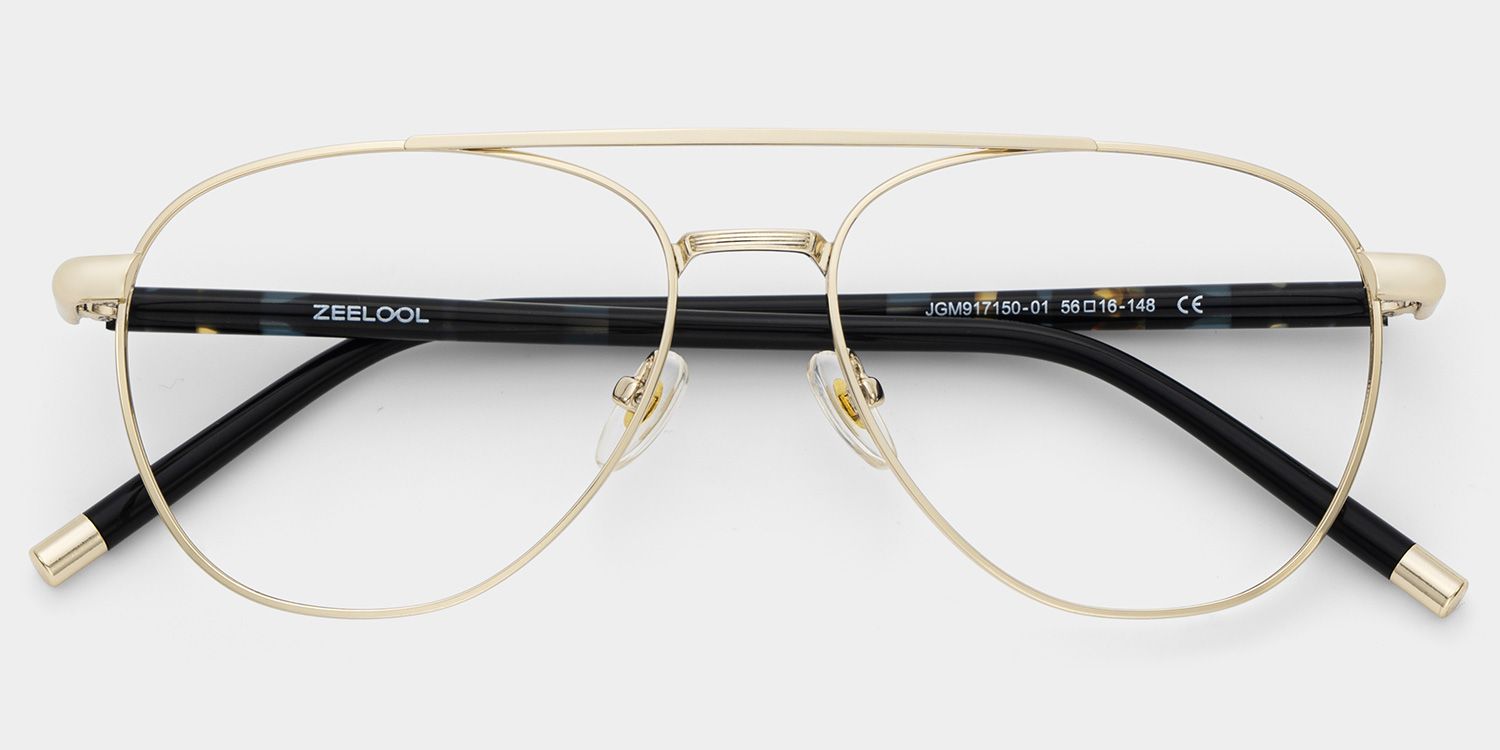 Calvin retro aviator Frame glasses Online | ZEELOOL4