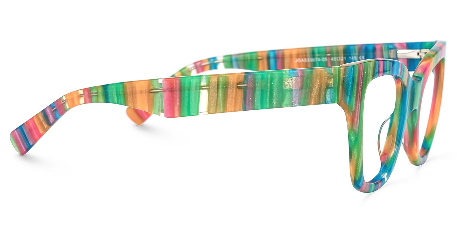 Nereyda Candy Glasses Peppemint Frames | ZEELOOL UK2