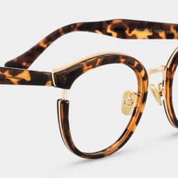 Laraine Cat Eye Tortoise Glasses4