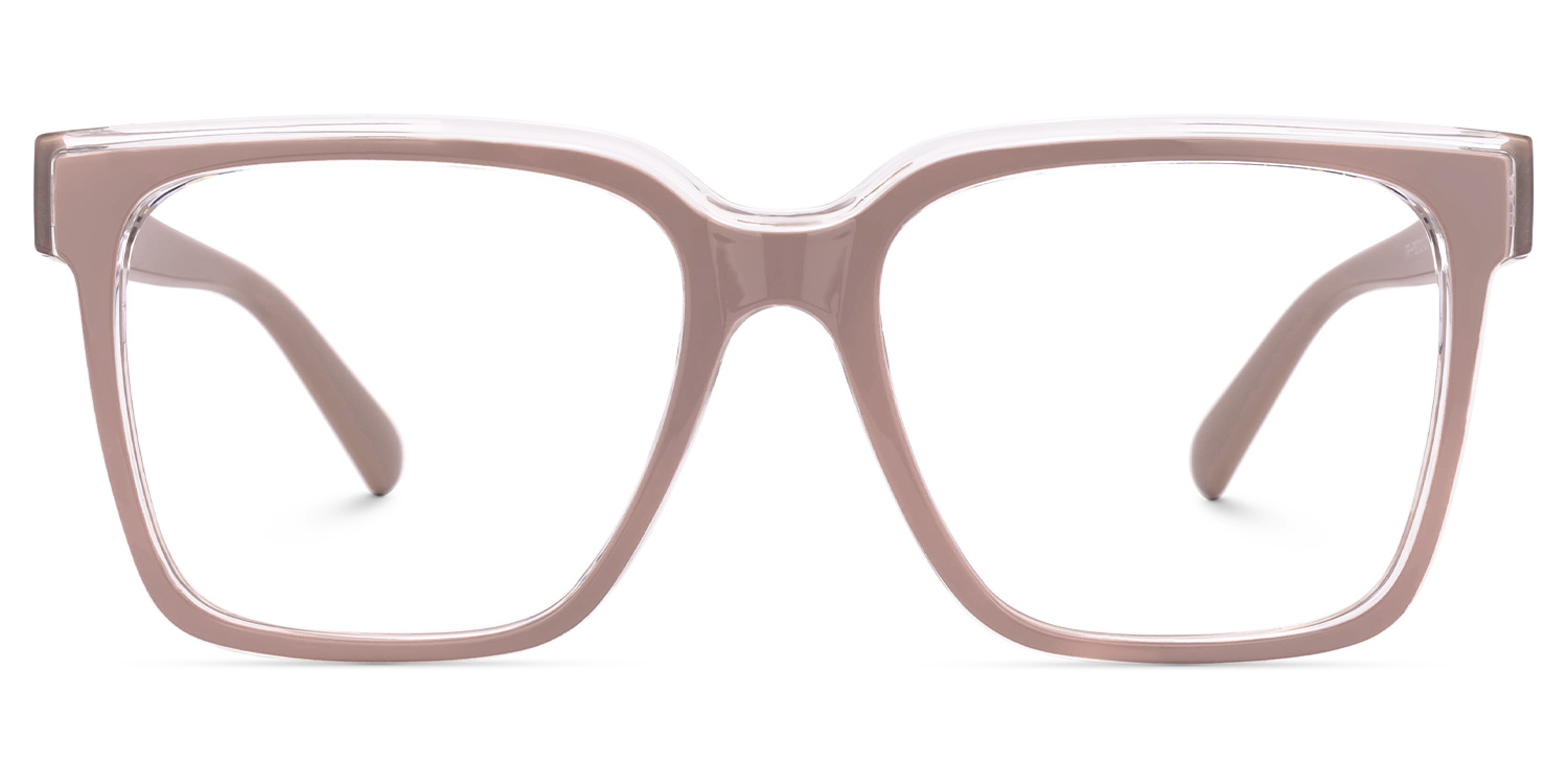 Square Renea Pink Glasses deals -Zeelool Glasses0
