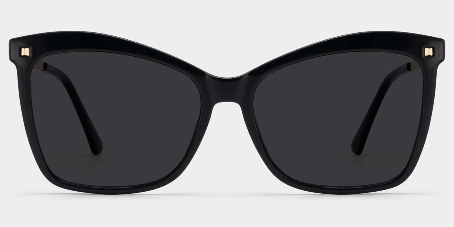 Isaebella Butterfly Black Frame Sunglasses | ZEELOOL UK0