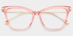 Hilary Butterfly Pink Glasses1
