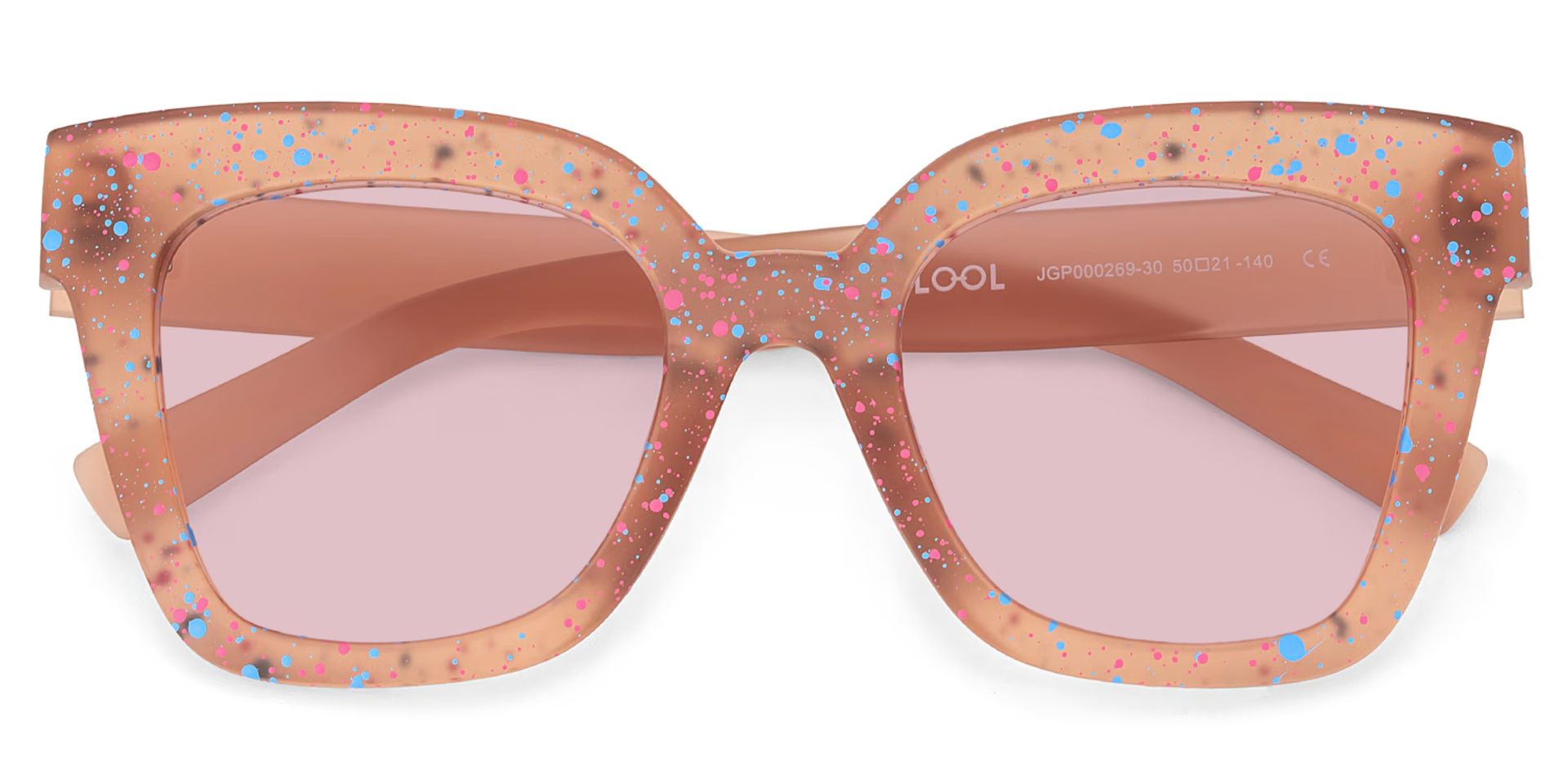 Malcolm Large Square Nerdy Glasses with Matte Brown1