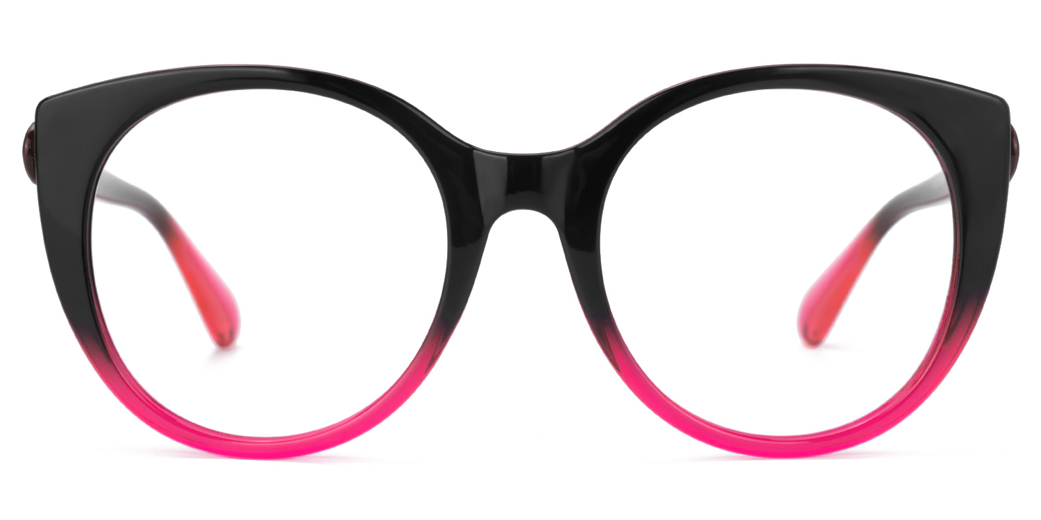 Migdalia Cateye Two-Tone Glasses0