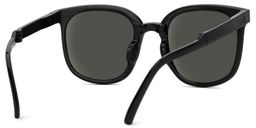 Sulaika Square Black Sunglasses4