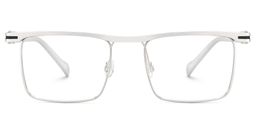 Violet Browline Silver Glasses1