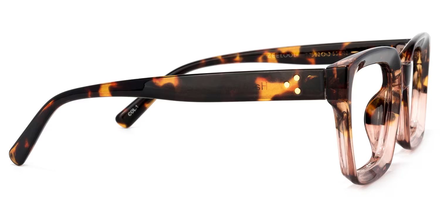 Grover Rectangle Tortoise Eyeglasses and Glasses Frames3