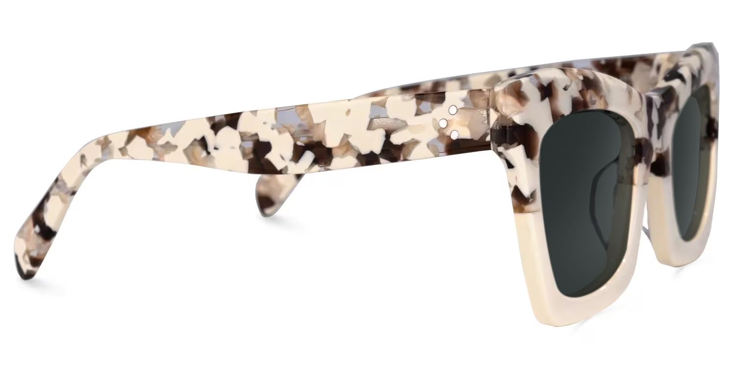 Benitez Acetate Two-Tone Frame Sunglasses | ZEELOOL UK2