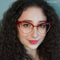 Charlene Browline Red Glasses4