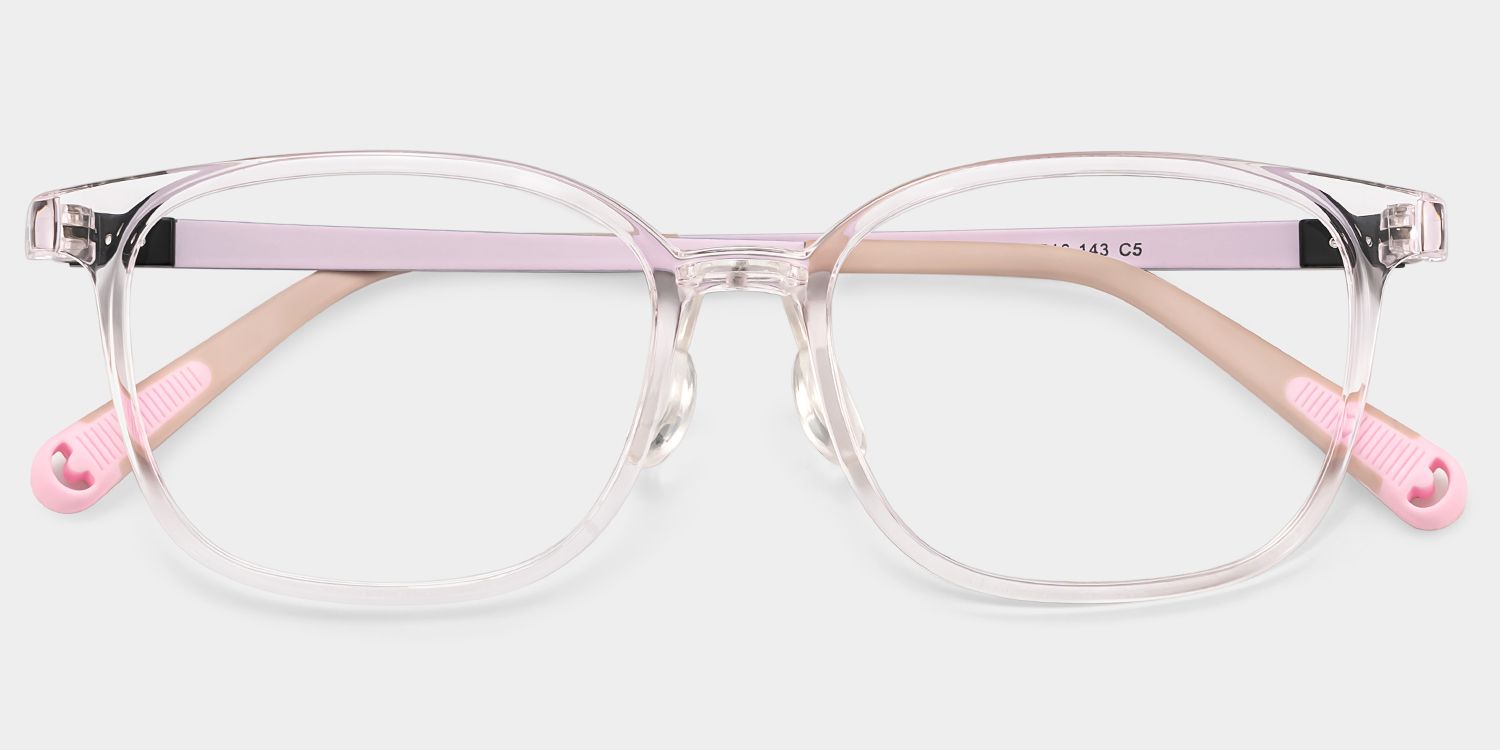 Lane Rectangle Cystal Frame Eyeglasses for Teens1