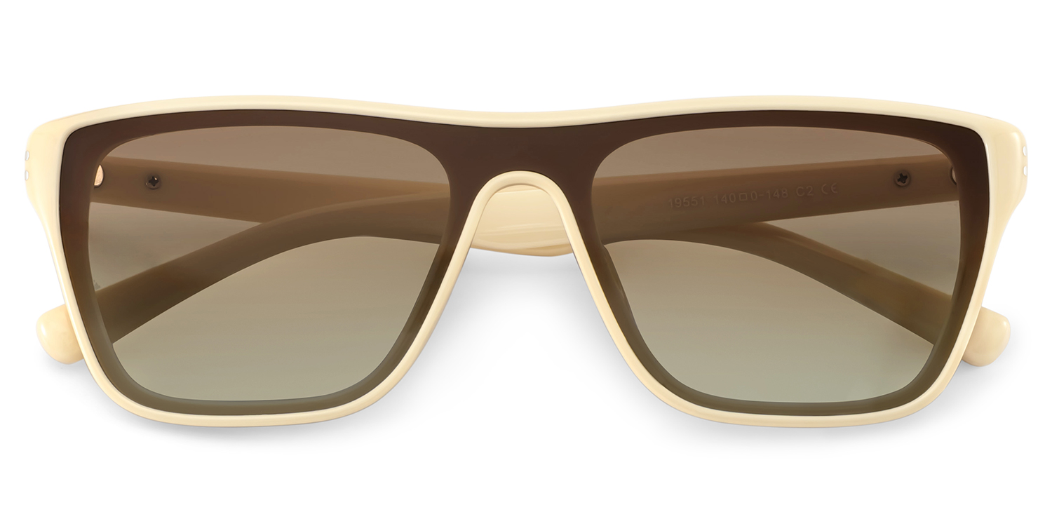 Paloma Aviator Yellow Polarized Sunglasses1