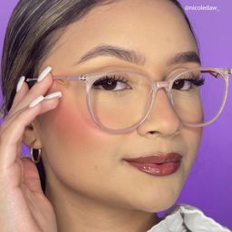 Chanty Round Pink Glasses10