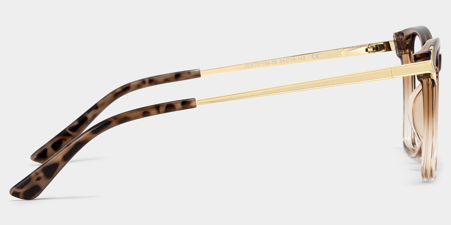 Mia Square Brown Glasses4