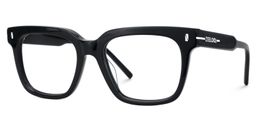 Tonita Rectangle Black Glasses3