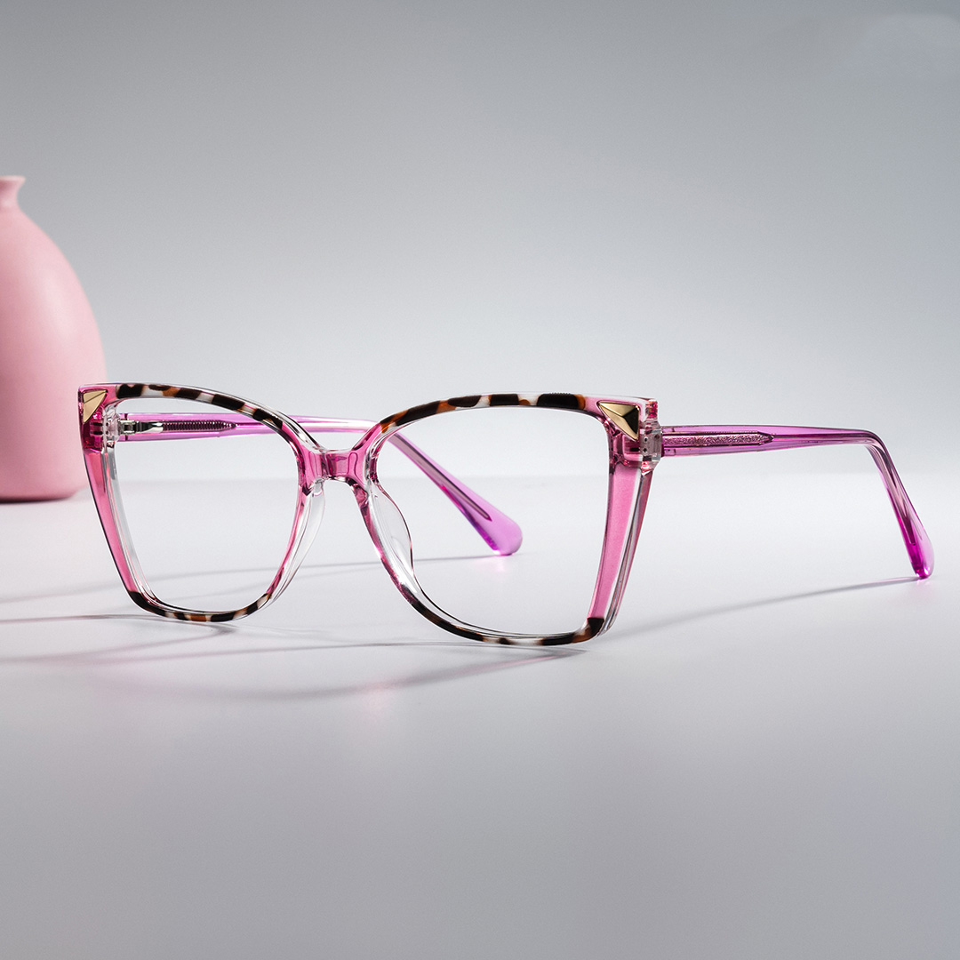 Shelia Butterfly Hot Pink Glasses0