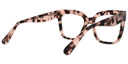 Minguela Square Pink-Tortoise Glasses5