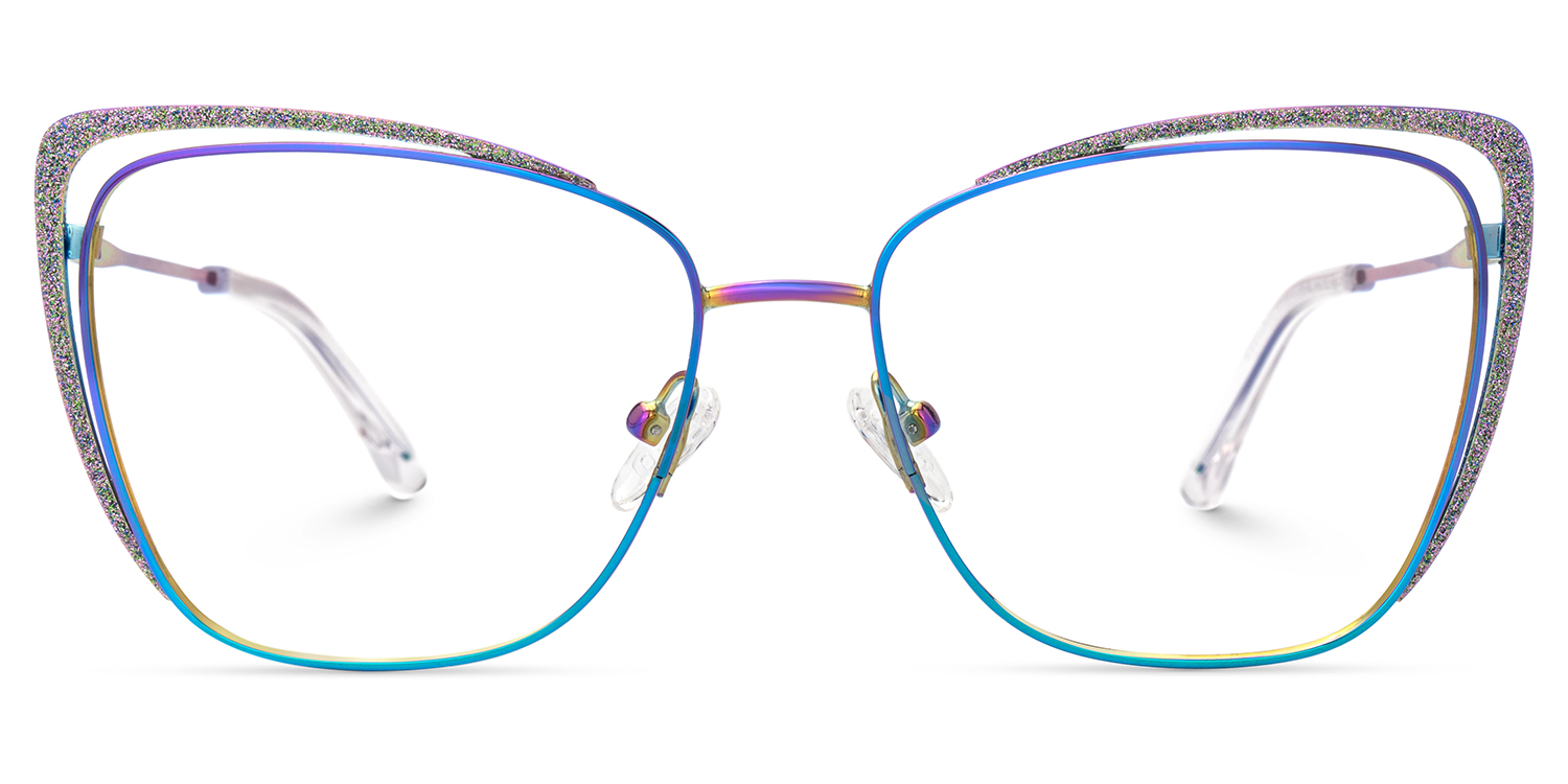 Iridescent Prescription Glasses -Lorenzen on Sale0
