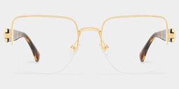 Lauren Square Gold TortoiseGlasses0