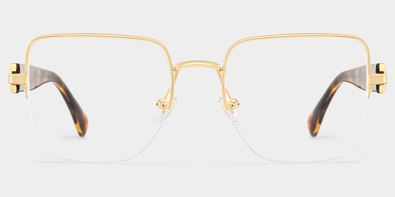 Lauren Square Gold TortoiseGlasses0