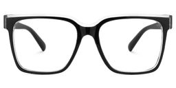 Renea Square Black Glasses0