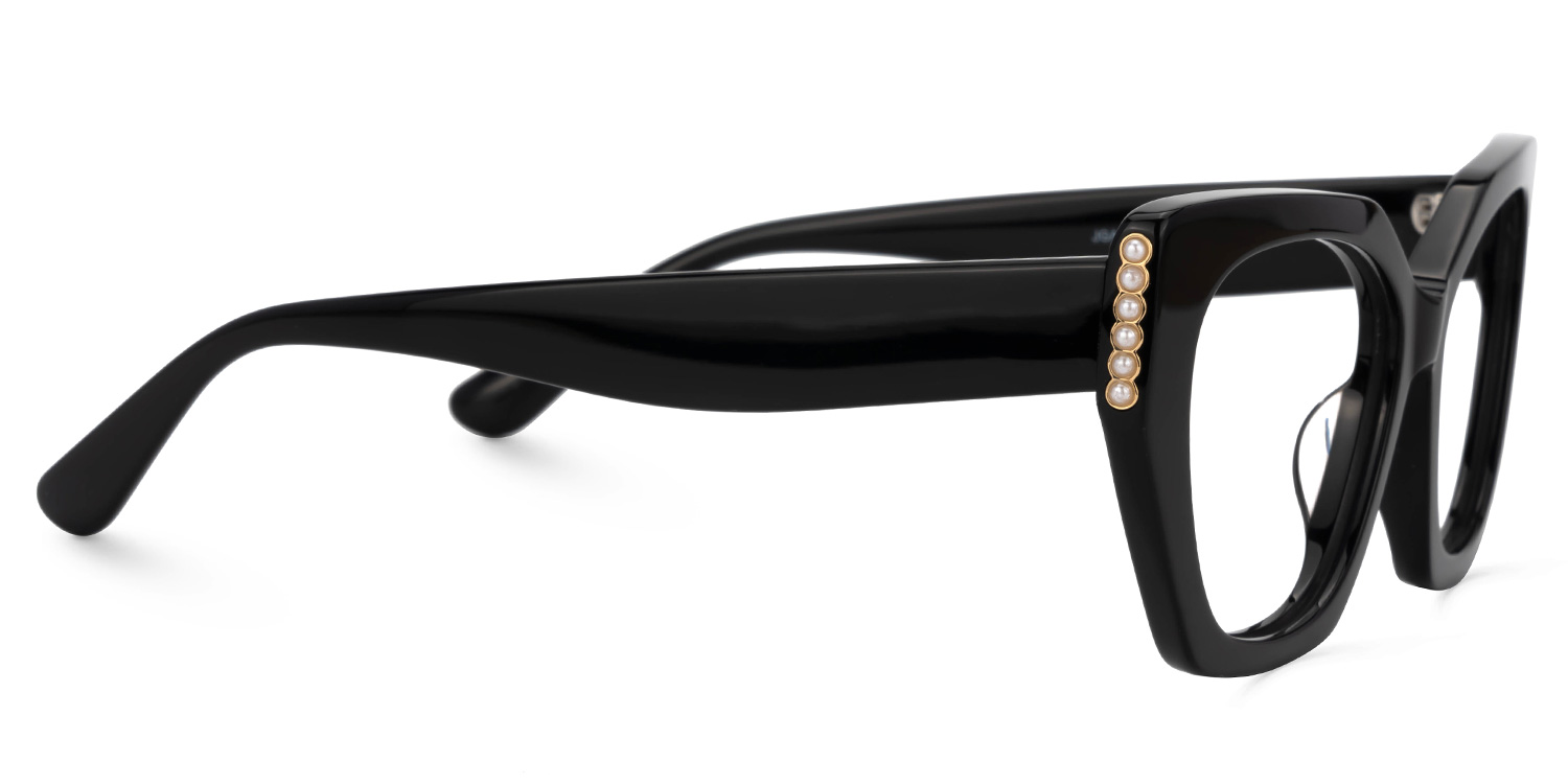 Tillman Geometric Black Glasses2