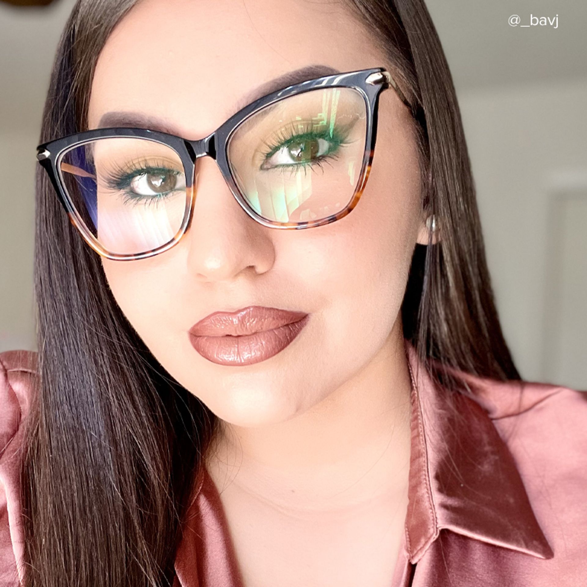 Hilary Butterfly Tortoise Frame Glasses | ZEELOOL UK4