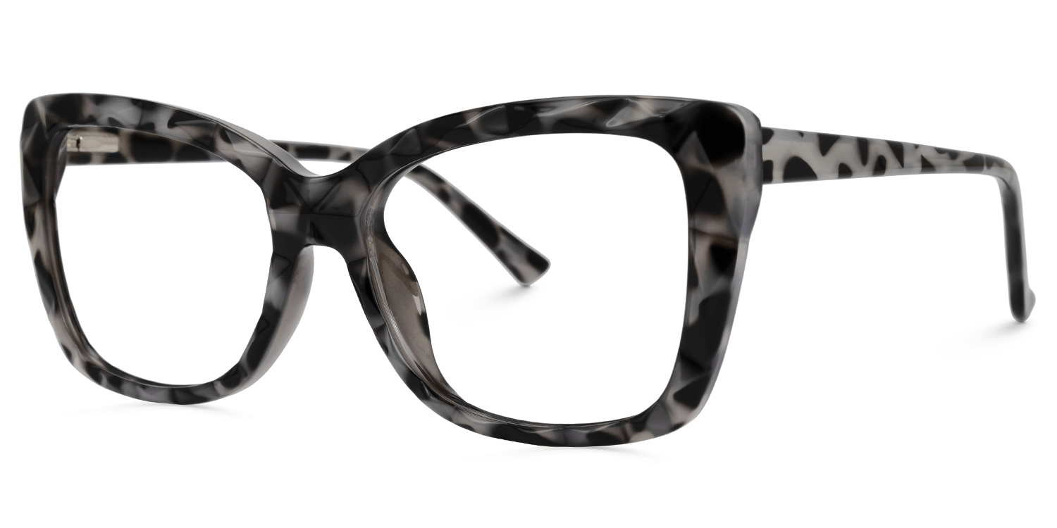 Edna Cateye Gray-Tortoise Glasses1