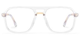 Kilworth Clear Aviator Glasses1