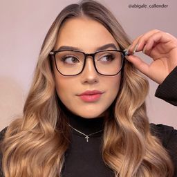 Fezell Black Square Glasses9