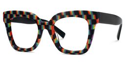 Malcolm Square Checkered Glasses2