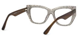 Thurman Butterfly Brown Leopard Glasses5