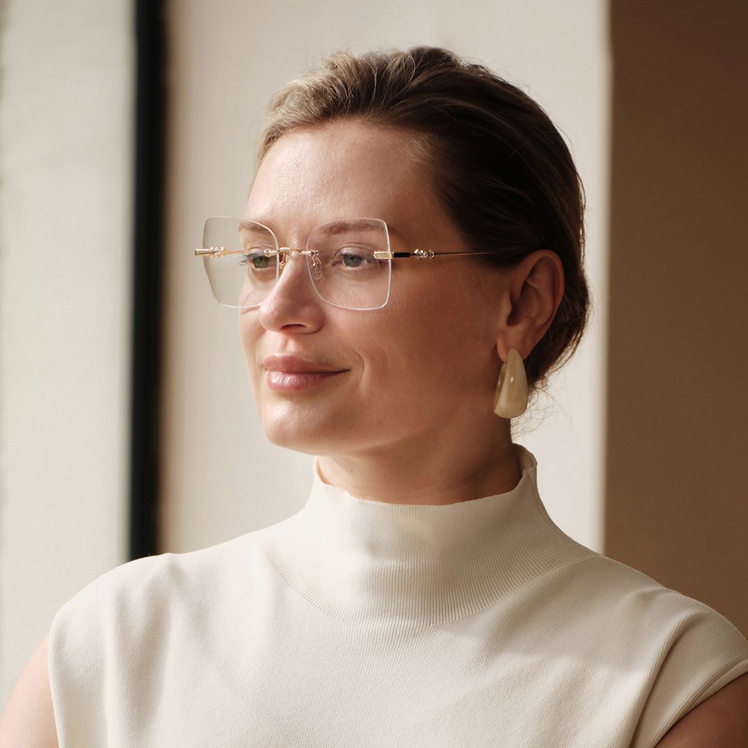 Tierney Designer Butterfly Metal Rimmed Spectacles  | ZEELOOL UK4