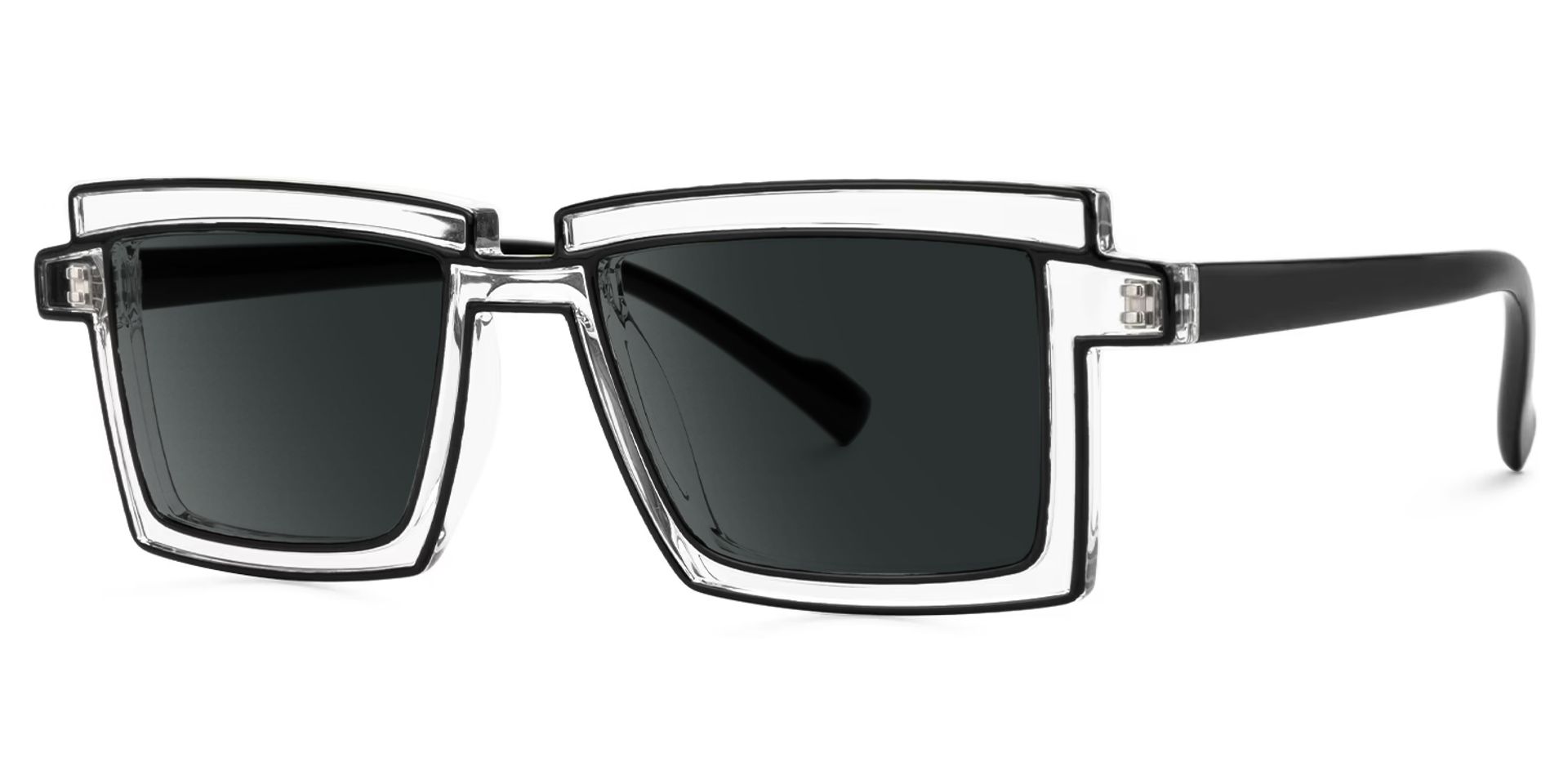 Zephyr Clear Glasses in Cyberpunk Style Sunglasses1