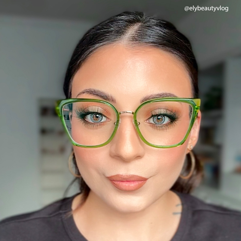 Martine Square Green Glasses | ZEELOOL UK4