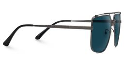 Arellano Aviator Gray Sunglasses3