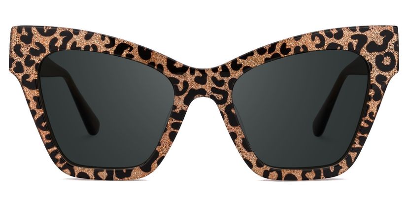 Ansyah Cateye Leopard Glasses