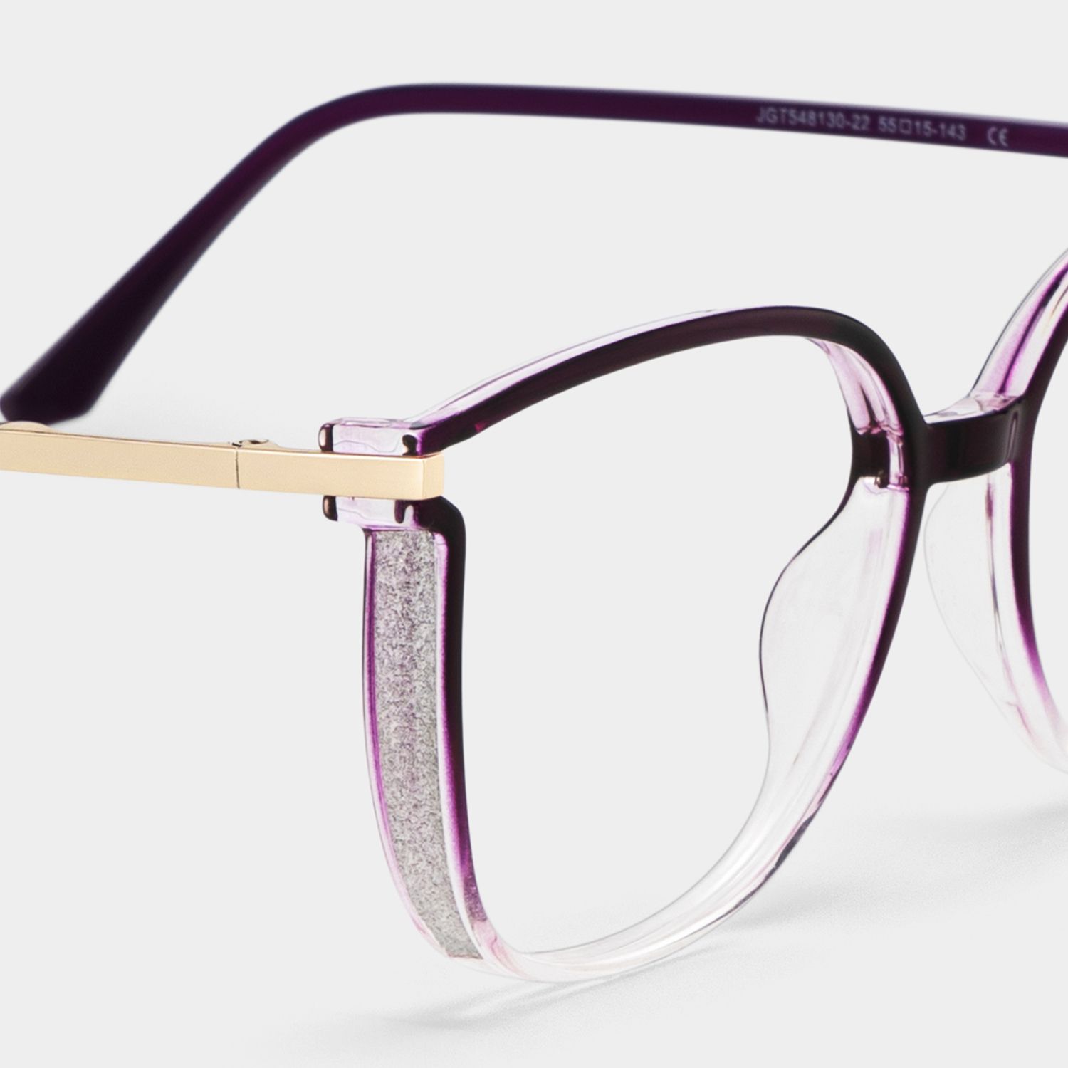 Rodz Purple Eyeglasses and Designer Glasses Frame4