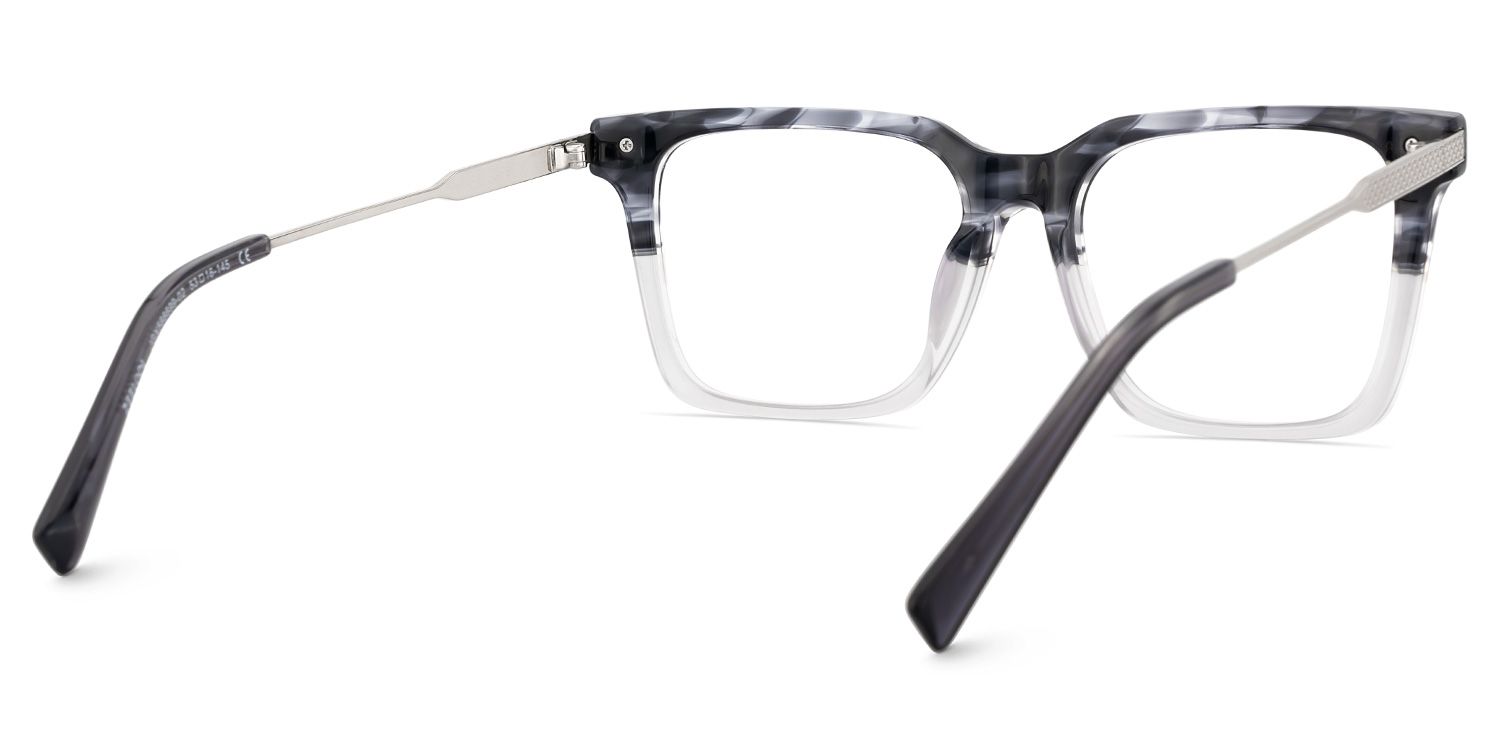 Men's Rectangular Frames | ZEELOOL UK5