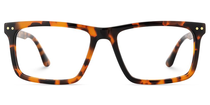 Emerson Rectangle Tortoise Glasses